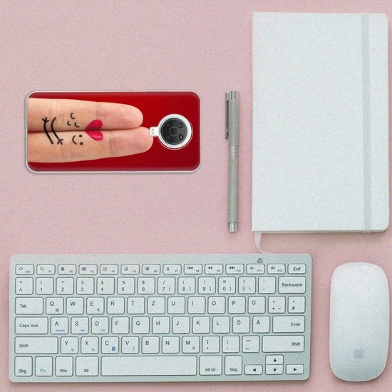 Étui pour téléphone portable Nokia G20 | G10 TPU Bumper Super comme cadeau d'amour de la Saint-Valentin