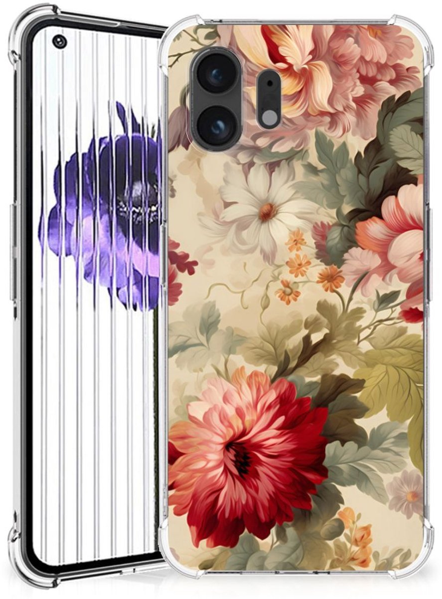 Case voor Nothing Phone (2) Bloemen