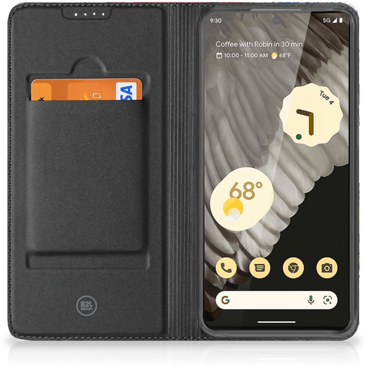 Google Pixel 7 Pro Stand Case Kentekenplaten