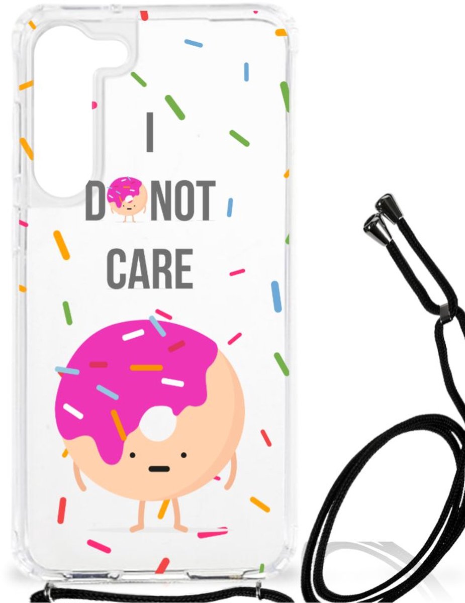 Samsung Galaxy S23 Plus Beschermhoes Donut Roze