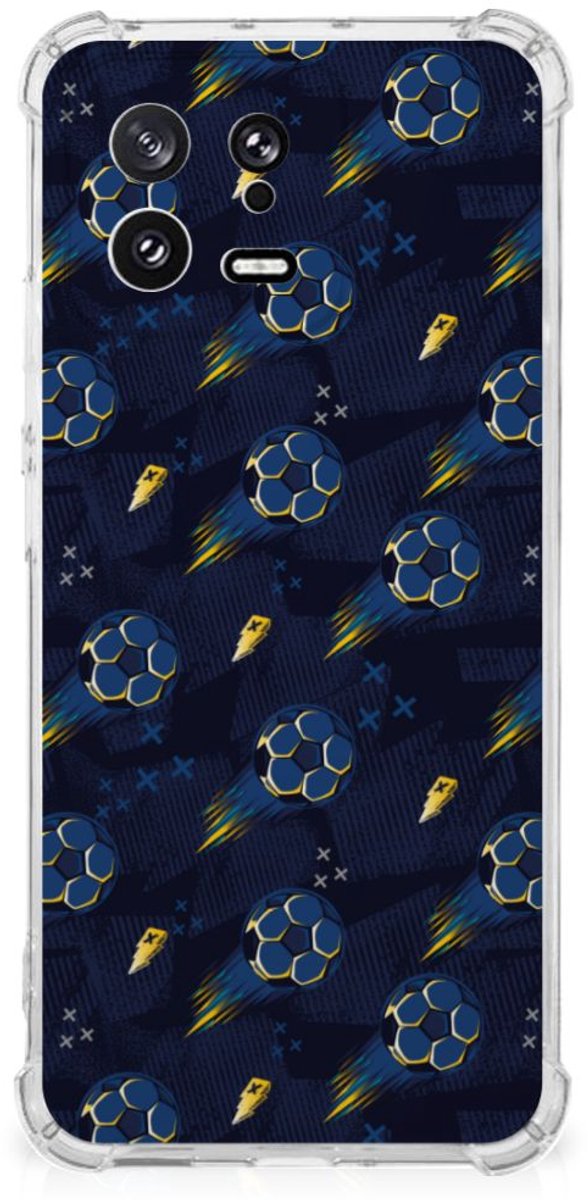 Doorzichtige Silicone Hoesje voor Xiaomi 13 Voetbal