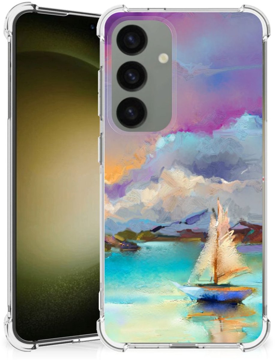 Back Cover voor Back Cover Samsung Galaxy S24 Boat