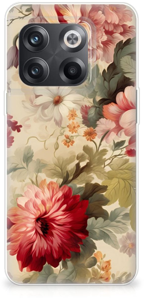 TPU Case voor OnePlus 10T Bloemen