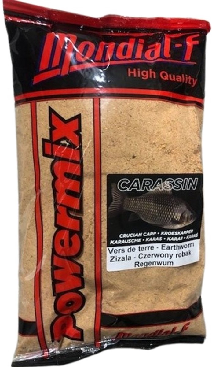 Mondial F Powermix Crucian Carp Regenworm 1kg
