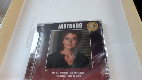 CD hoes met portret van Ingeborg, met de tekst 'Diamond Collection'.