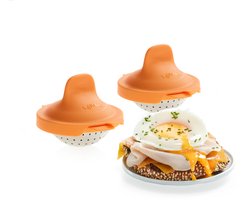 Lékué Ei Pocheerder - 2 st. - Orange