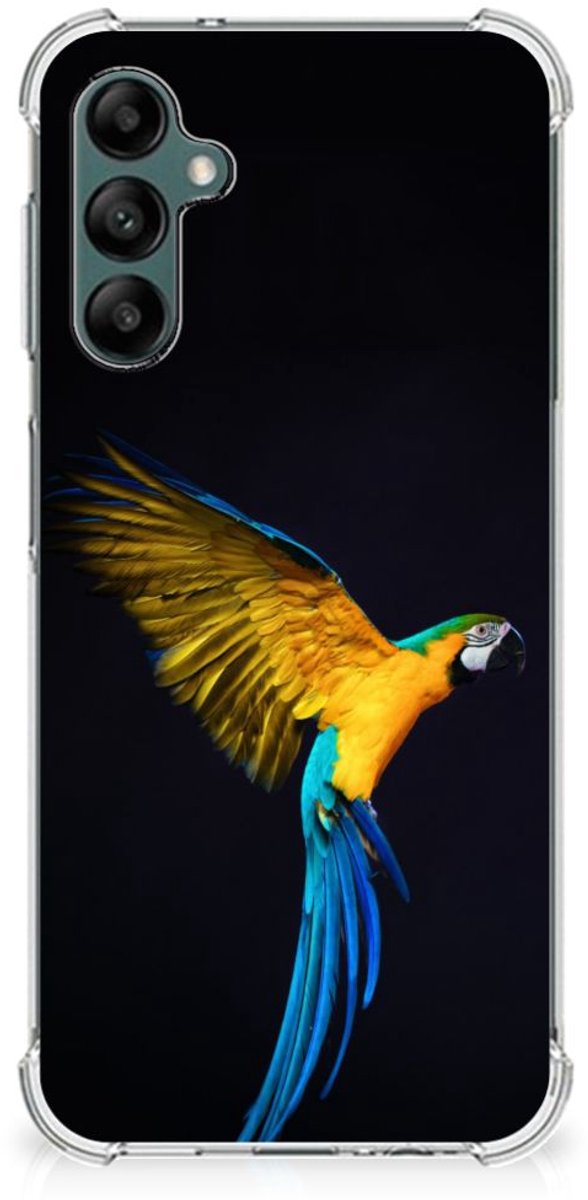 Samsung Galaxy A14 5G/4G Case Anti-shock Papegaai