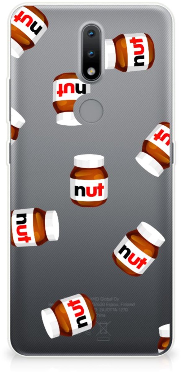TPU Hoesje voor Nokia 2.4 Siliconen Case Nut Jar