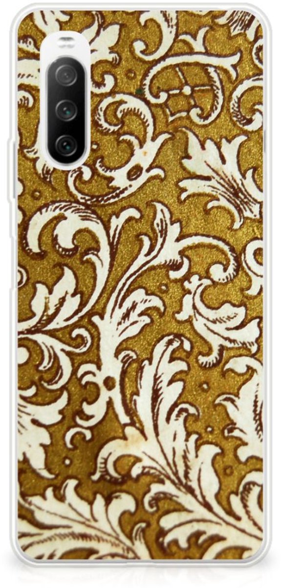 Siliconen Hoesje Sony Xperia 10 III Barok Goud