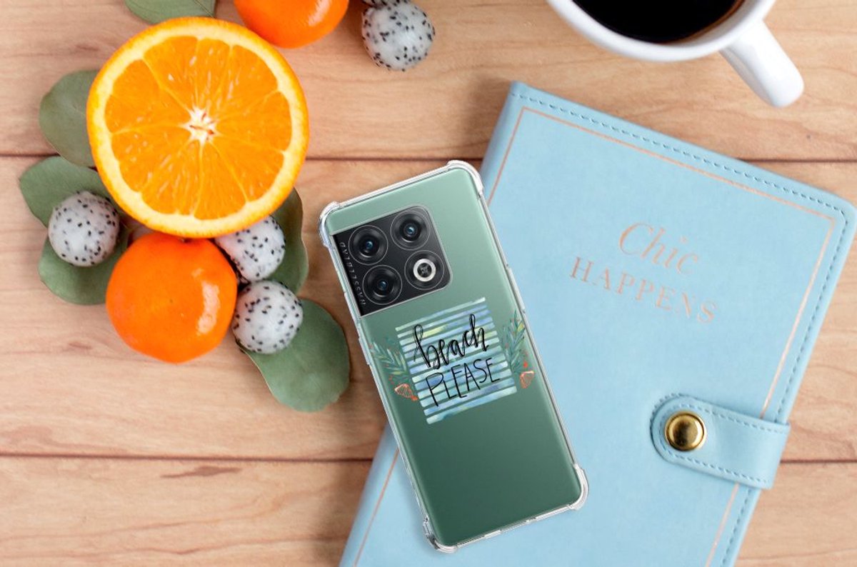 OnePlus 10 Pro Stevig Bumper Hoesje Boho Beach