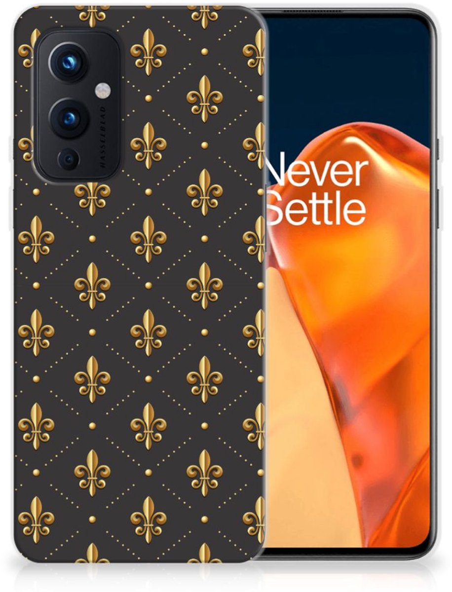 OnePlus 9 TPU bumper Franse Lelie