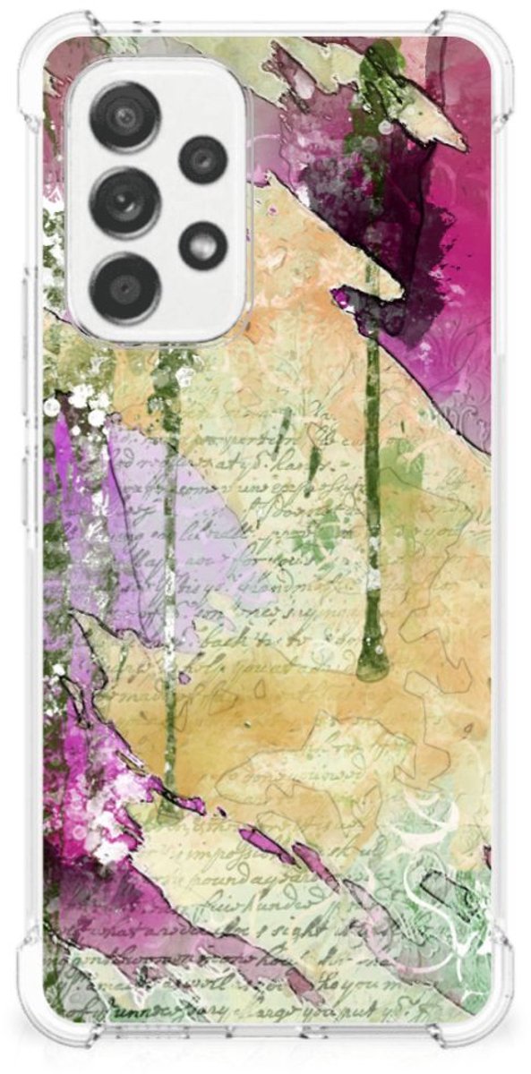 Back Cover Samsung Galaxy A53 5G Letter Painting