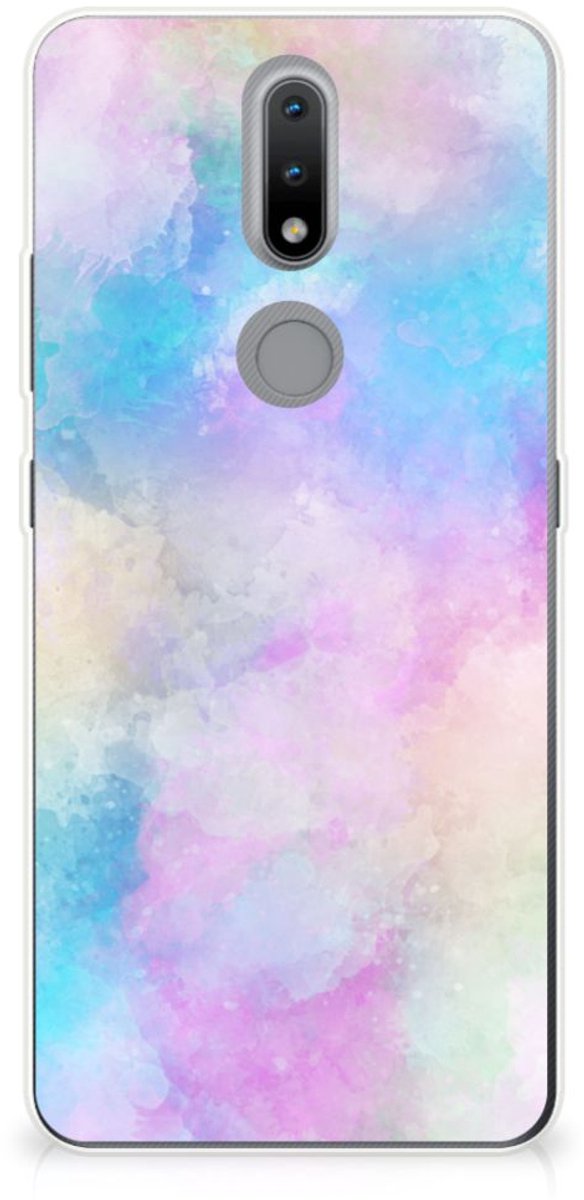 Hoesje maken Nokia 2.4 Watercolor Light