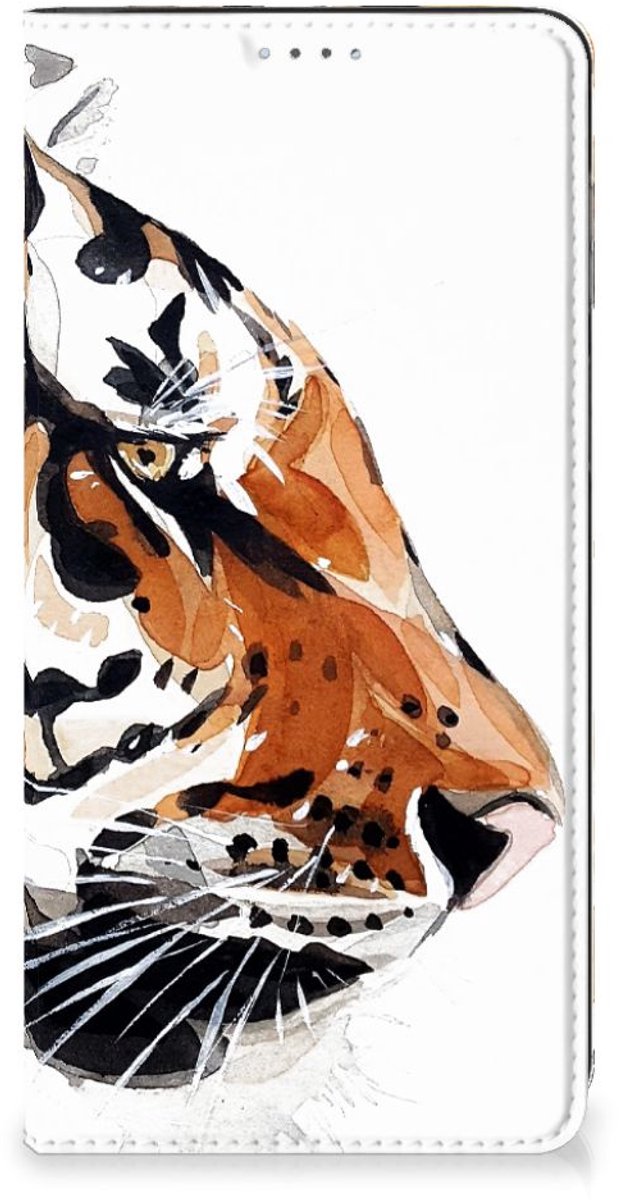 Bookcase OPPO A17 Watercolor Tiger