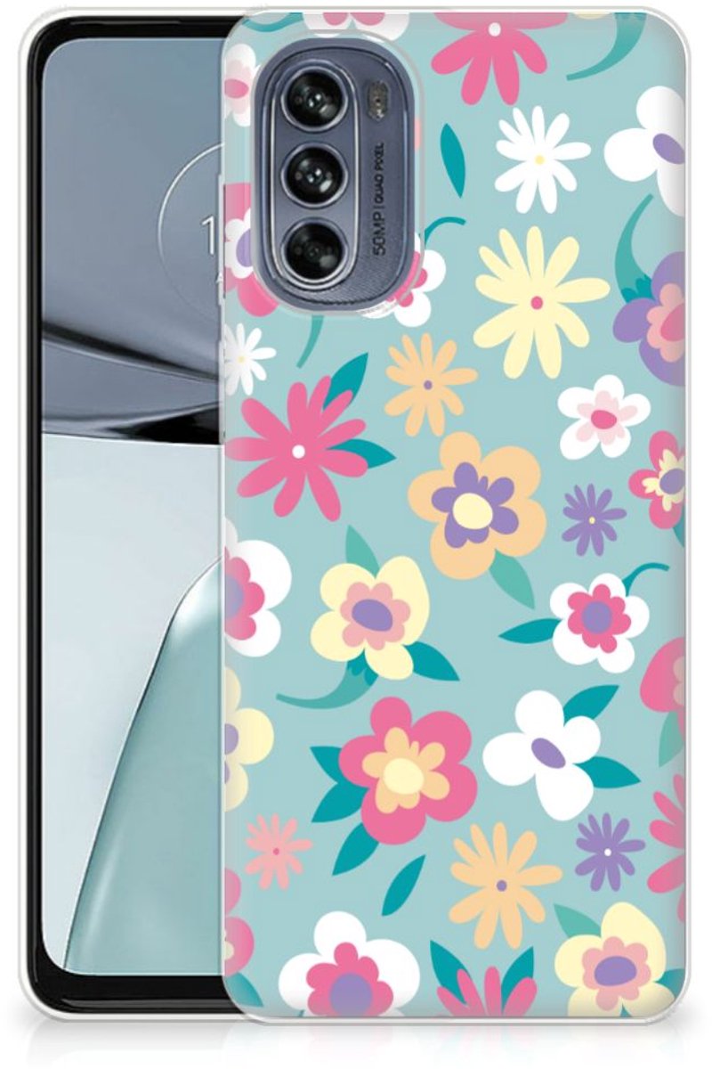 Motorola Moto G62 5G TPU Case Flower Power