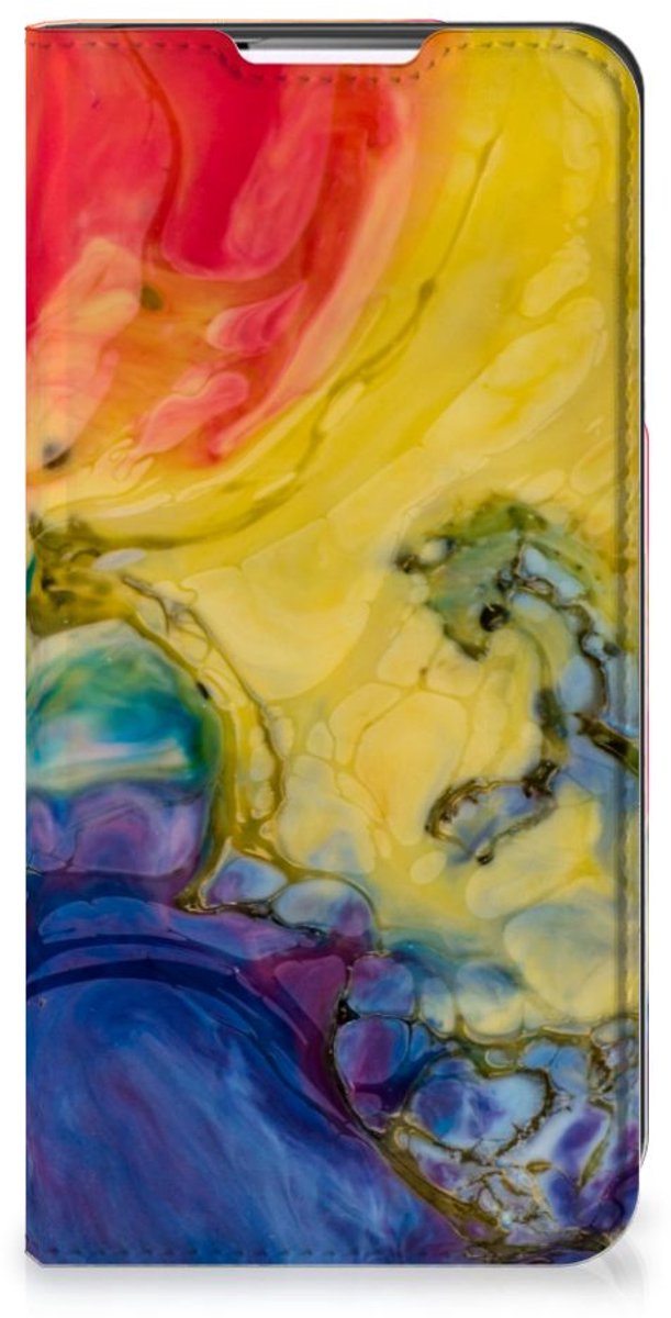 Bookcase Samsung Galaxy S22 Plus Watercolor Dark