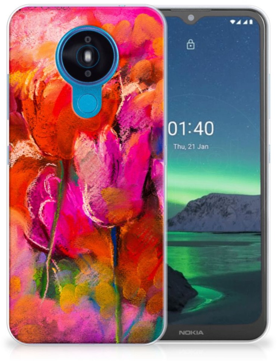 Hoesje maken Nokia 1.4 Tulips