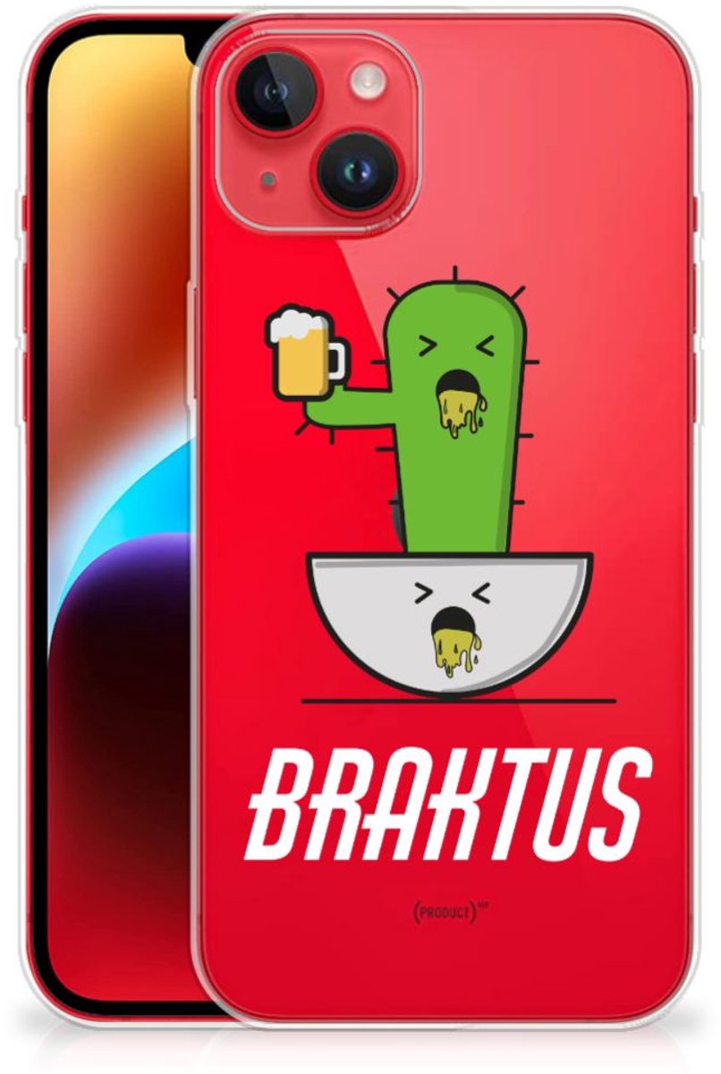 iPhone 14 Plus Telefoonhoesje met Naam Braktus