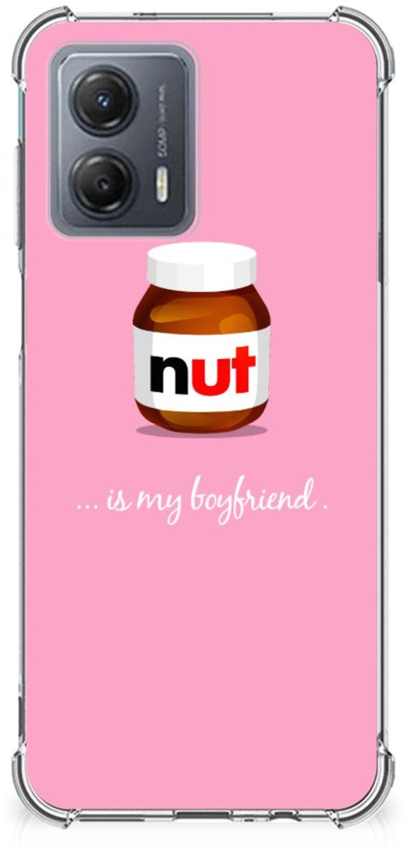 Motorola Moto G53 Beschermhoes Nut Boyfriend