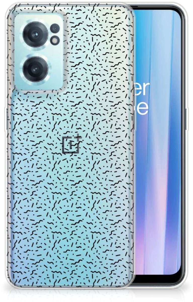 OnePlus Nord CE 2 5G TPU bumper Stripes Dots