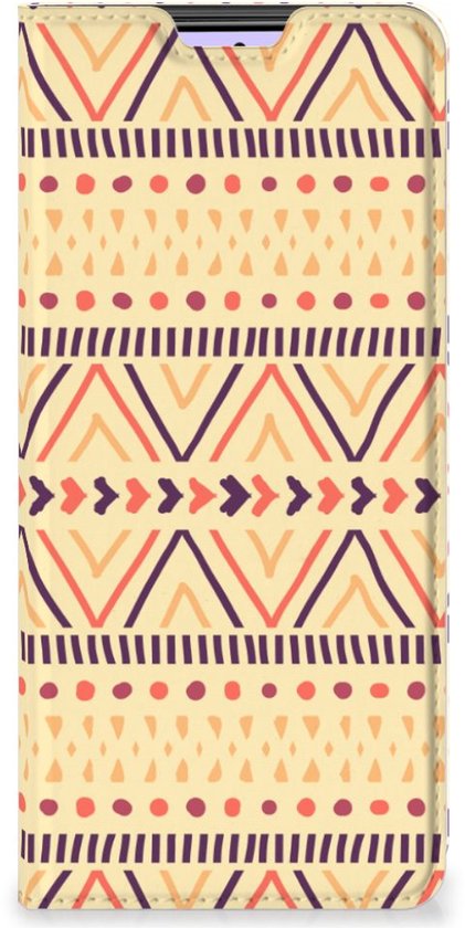 Étui pour téléphone portable Xiaomi Redmi Note 10 Pro Portefeuille Bookcase Aztec Yellow