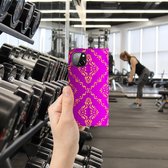 Coque de téléphone avec photo iPhone 14 Plus Smart CoverCase Baroque Rose