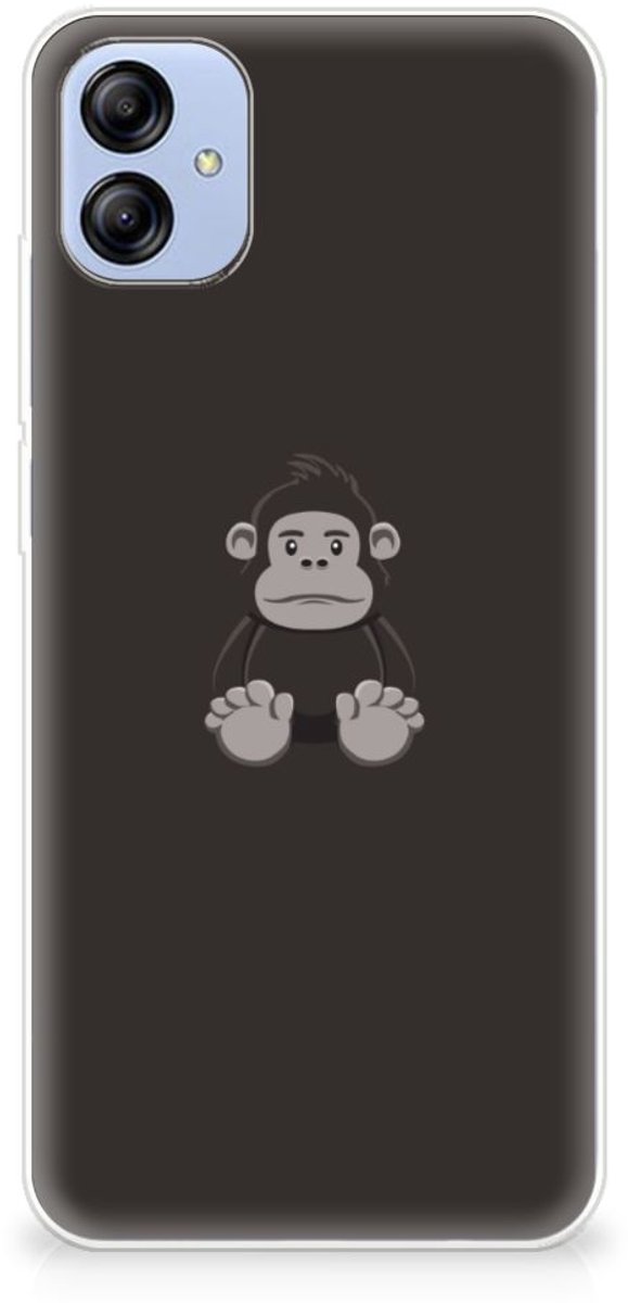 Samsung Galaxy A04e Telefoonhoesje met Naam Gorilla