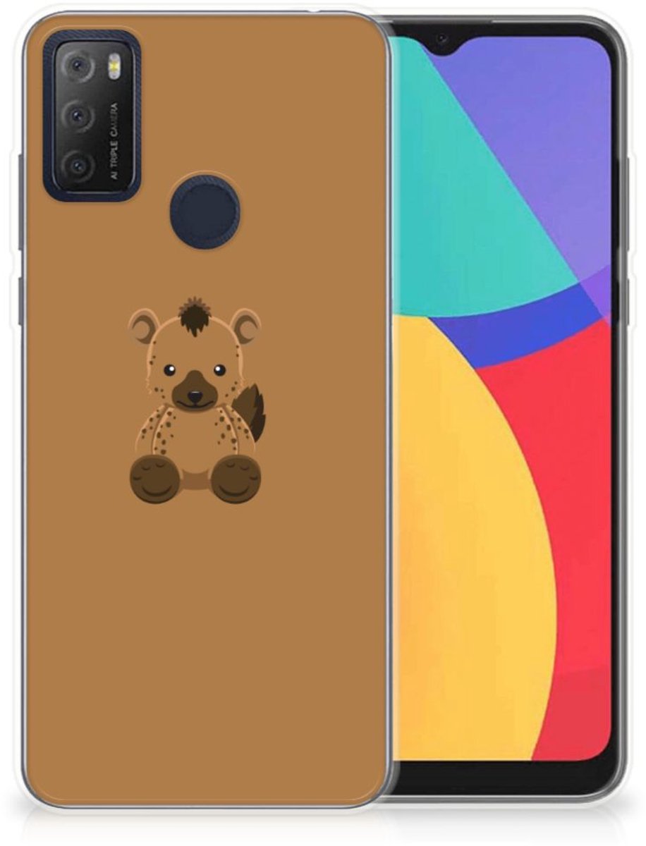 Alcatel 1S (2021) Telefoonhoesje met Naam Baby Hyena