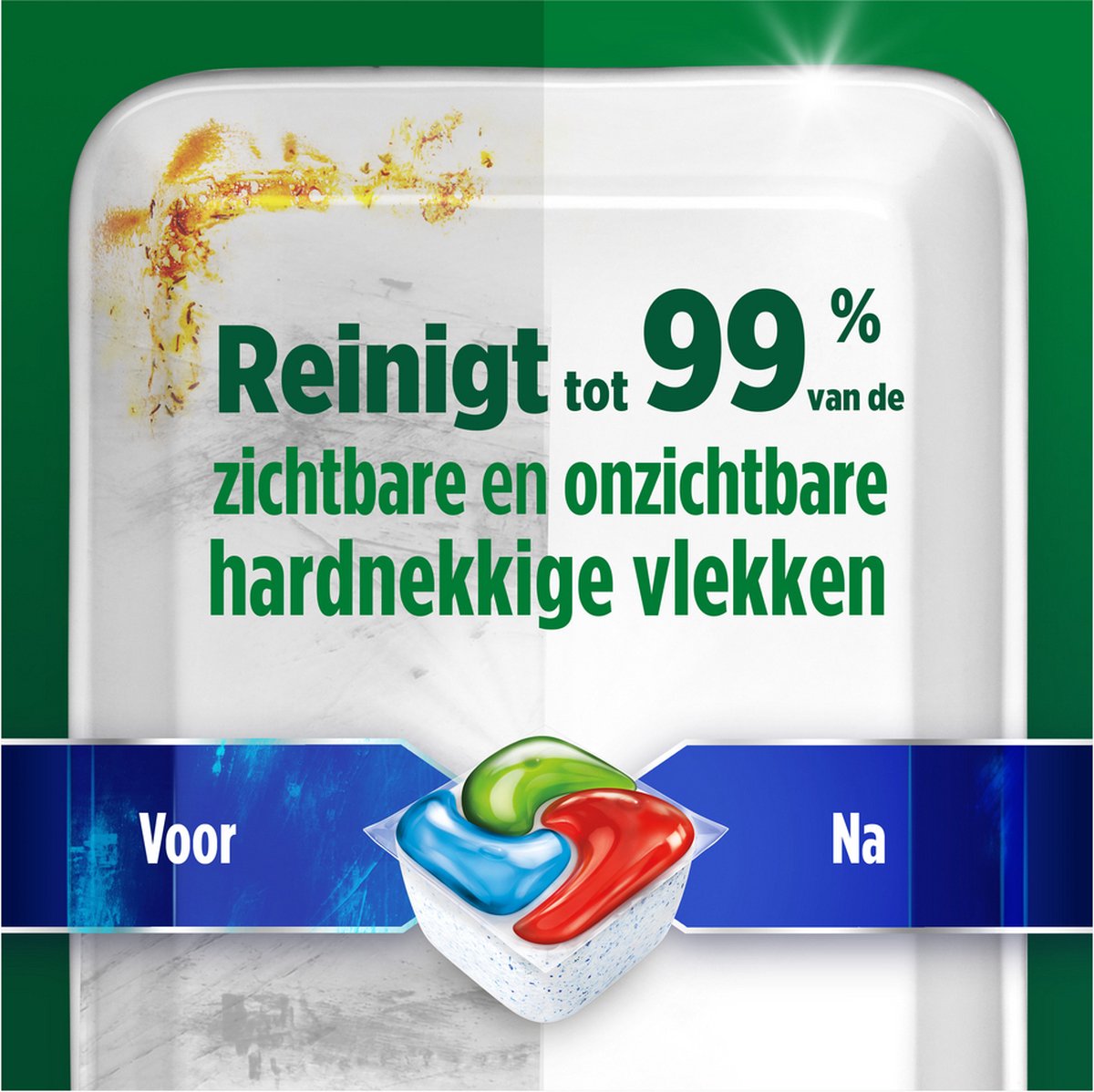 Dreft Platinum Plus All In One Vaatwastabletten - Deep Clean Technologie - 72 Capsules - Voordeelbox — afbeelding 7