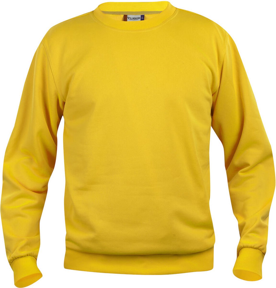 Clique Basic Roundneck 021030 - Lemon - M