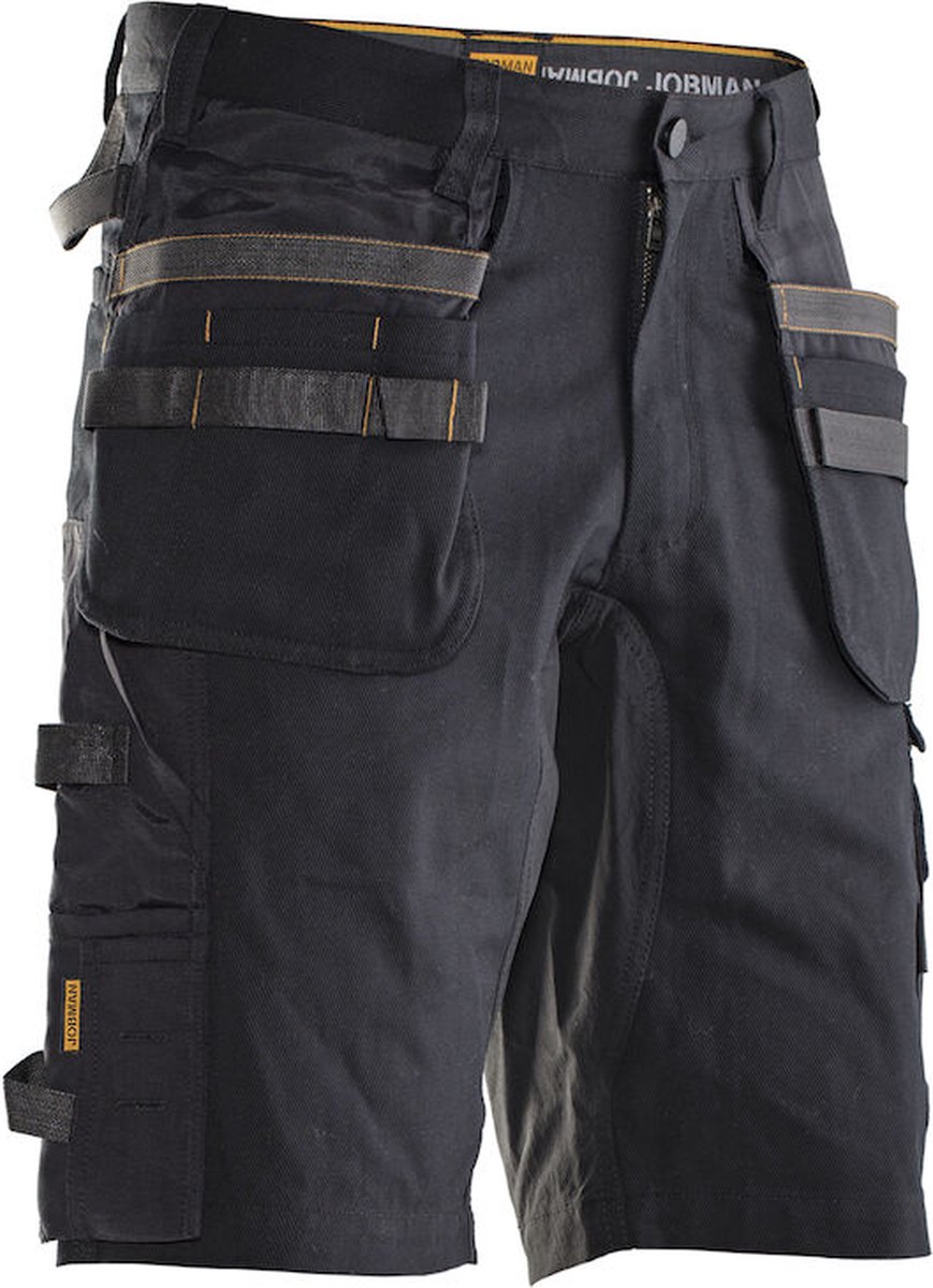 Jobman 2168 Stretch Shorts HP 65216818 - Zwart - C56