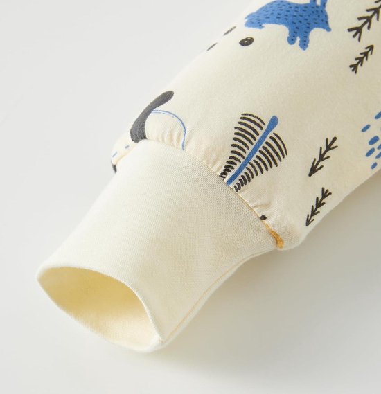 Winter Slaapzak 35 TOG 100% Katoen Pasgeboren Warme Slaapzak met Afneembare Mouwen - Baby Draagbare Deken voor Baby Peuters 18-36 maanden - Panda van Sweety Fox — afbeelding 5