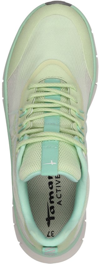 Baskets femme Tamaris 1-23767- 44 705 Chaussures basses femme Vegan M2376744 vert