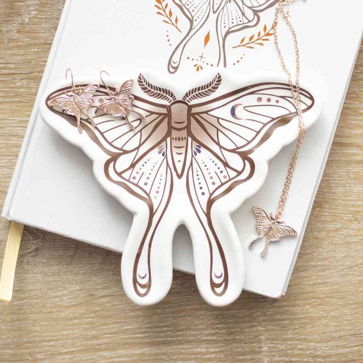 Something Different - Luna Moth Decoratie schaaltje - Multicolours