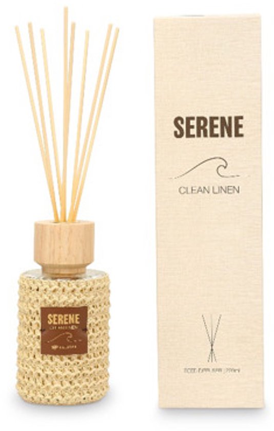 Foto: S p collection geurstokjes 220ml linnen serene