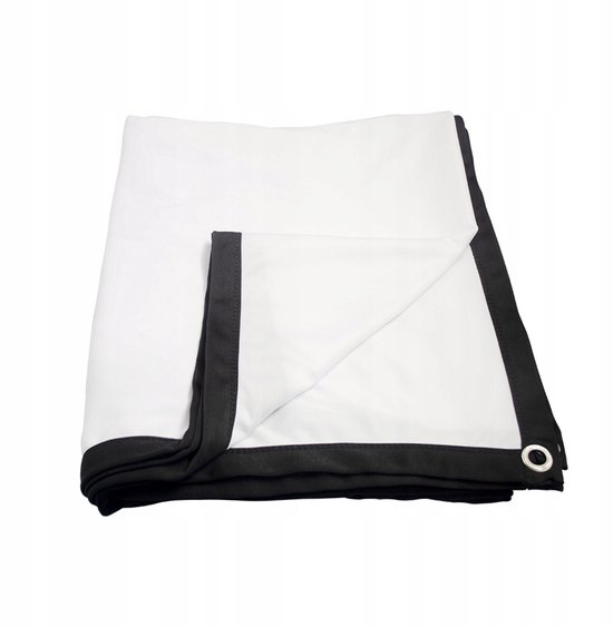 Écran de projection Vizual - Zenwire - Toile de projection - 120 pouces, 266 x 149 cm - 16:9 - Écran de projection - Toile de projection pliable - Extensible - Écran de projection