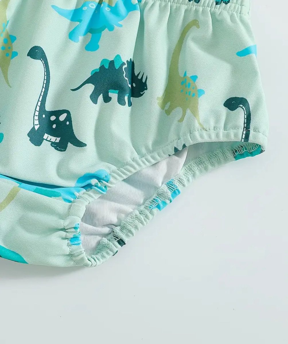 Zwemkleding jongens baby zwembroek kinderen met dino — afbeelding 2