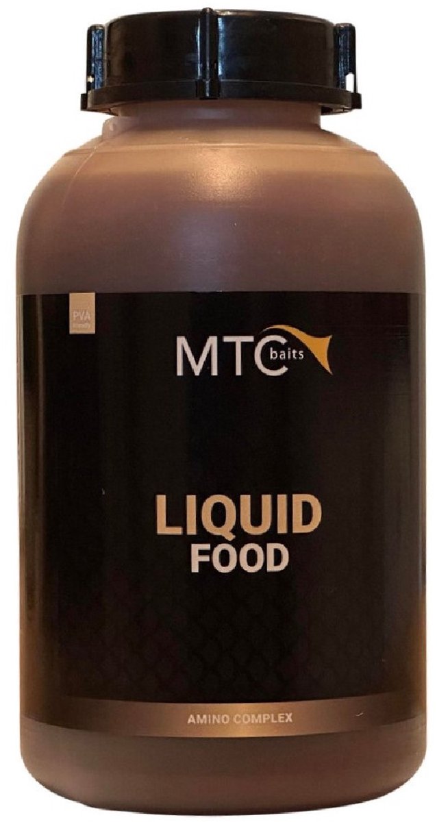 MTC Baits Amino Complex Liquid Food 1L - Karper Lokstof - Liquid Aas Karpervissen