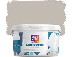 Decoverf muurverf mat taupe, 2.5L