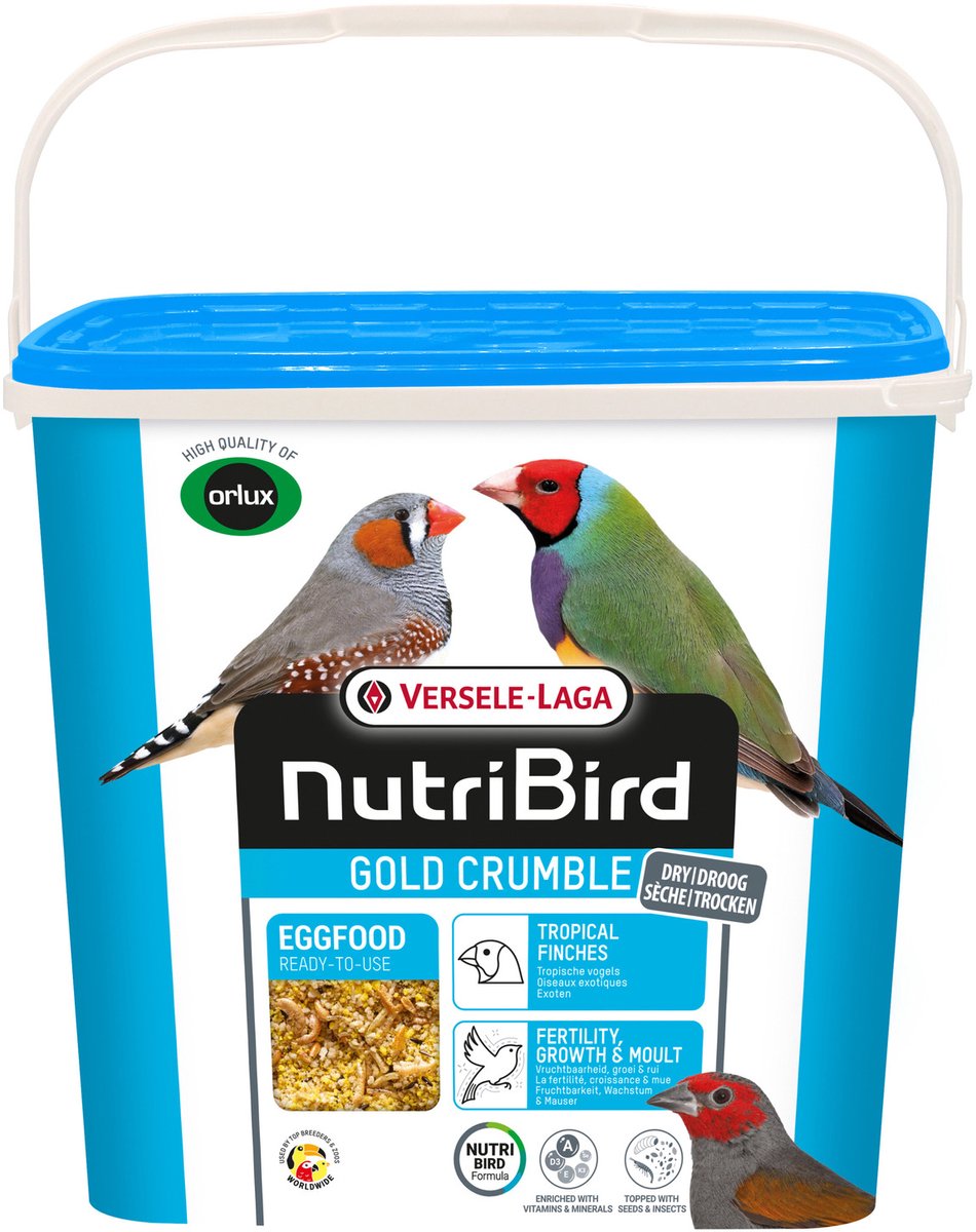 Versele-Laga Nutribird Gold Crumble Tropische Vogels - Vogelvoer - 4 kg