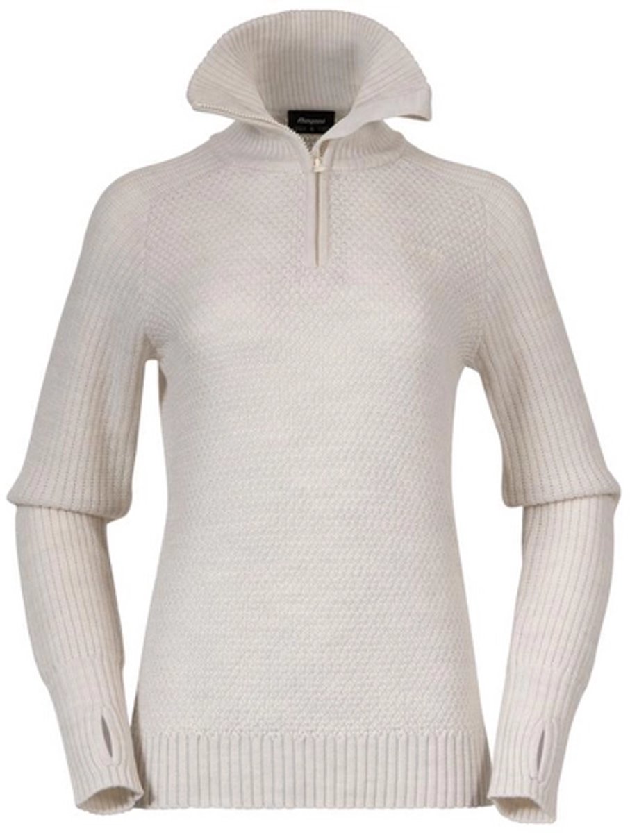 Trui Bergans Women Ulriken Jumper Vanilla White-XL