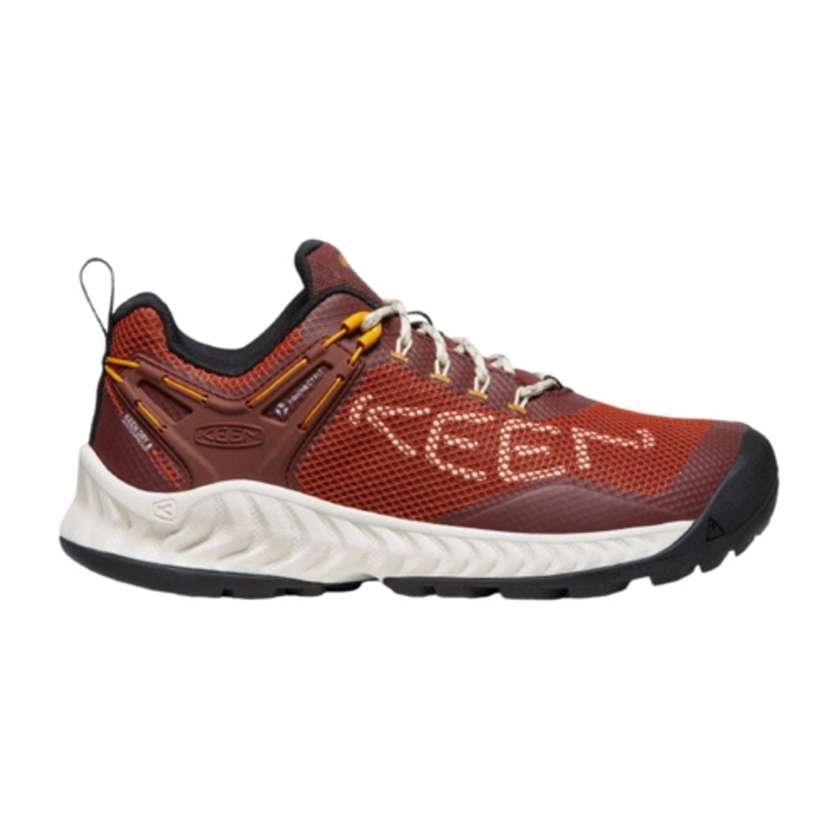 Keen Wandelschoen Women Nxis Evo Wp Baked Clay Golden Yellow