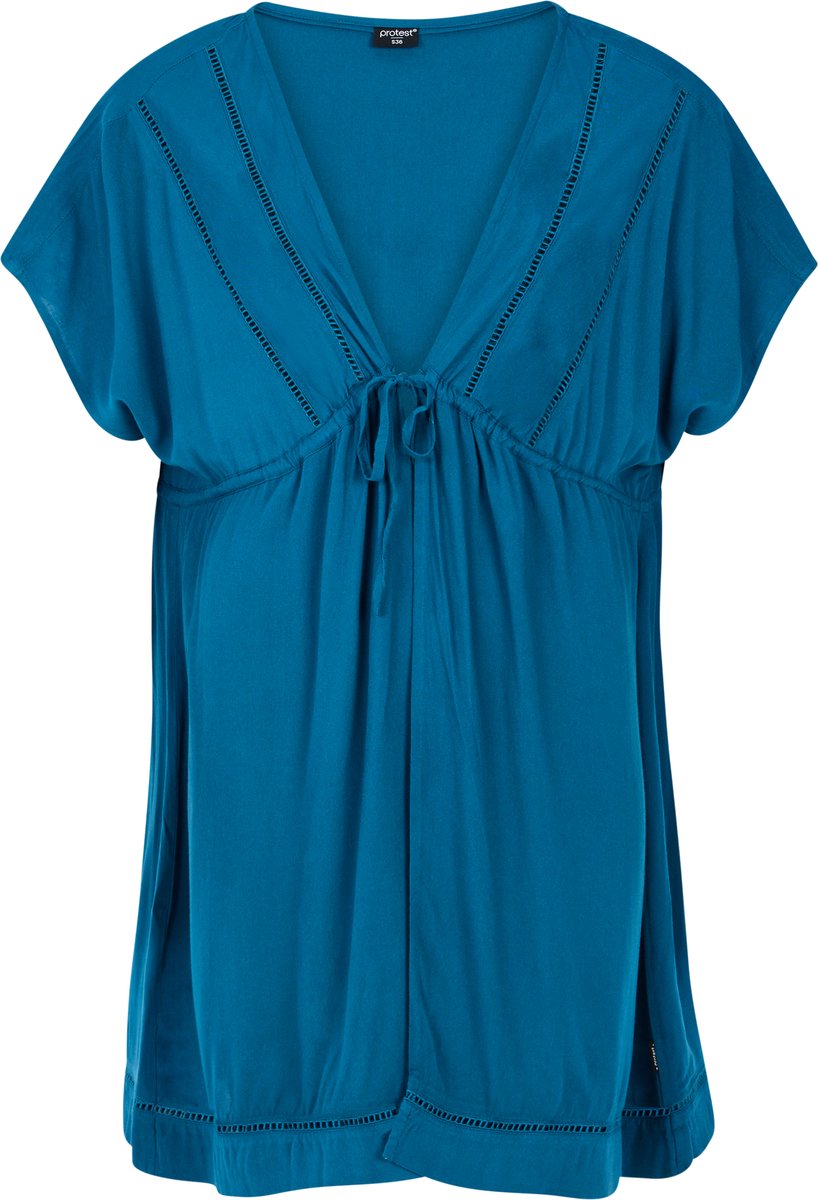 Protest PRTChez – Tuniek Dames – V hals – Korte mouwen Blauw