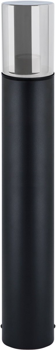 BERYL - Tuinverlichting - Staande Buitenlamp - Luxery Staandelamp - 1 X E27 Fitting - Zwart - Spiegel Glas / Kunststof - IP54 - 600mm