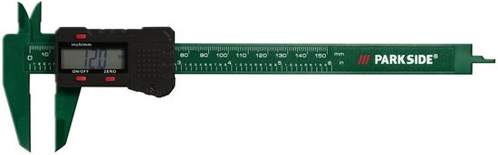 PARKSIDE Digitale Schuifmaat - Meetgereedschap Precisie-instrument Meten met display