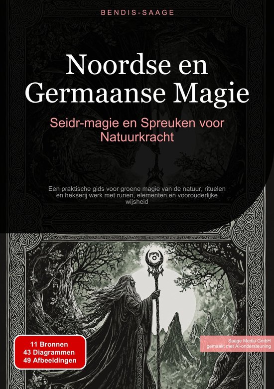 Noordse en Germaanse Magie: Seidr-magie en Spreuken voor Nat ... - cover