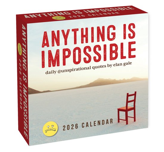Unspirational 2026 DaytoDay Calendar bol