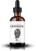 Wild crafted Lion’s Mane Extract | Tinctuur | Druppels | Geen vullers | Superfood | Adoptogeen | Pruikzwam | Triple extraction | 30% polysachariden | 60ml