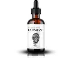 Wild crafted Lion’s Mane Extract | Tinctuur | Druppels | Geen vullers | Superfood | Adoptogeen | Pruikzwam | Triple extraction | 30% polysachariden | 60ml Wild crafted Lion’s Mane Extract | Tinctuur | Druppels | Geen vullers | Superfood | Adoptogeen | Pruikzwam | Triple extraction | 30% polysachariden | 60ml