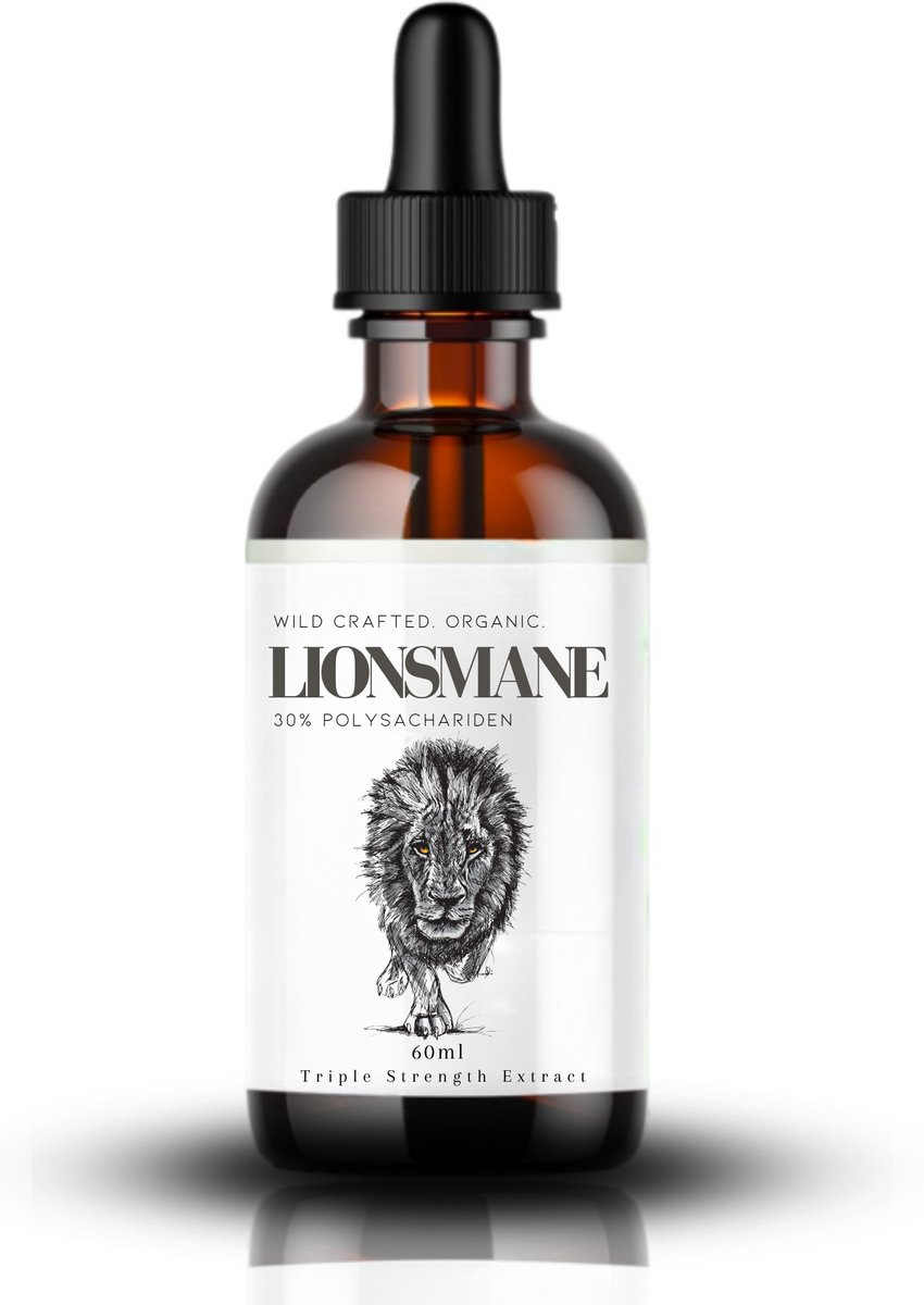 Wild crafted Lion’s Mane Extract | Tinctuur | Druppels | Geen vullers |...